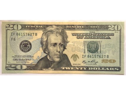 USA. 20 dollars 2006.