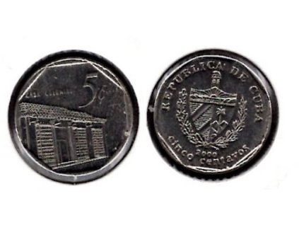 KUBA. 5 centavos 2000. KM-575.2