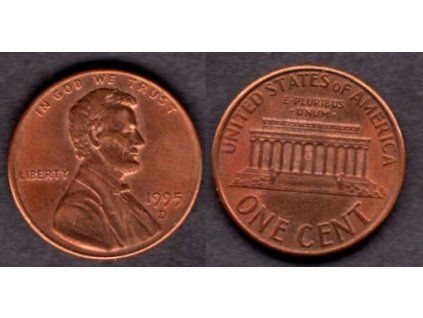 USA. 1 cent 1995/D.