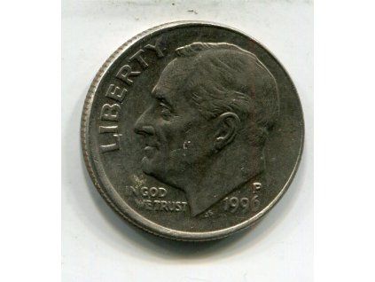 USA. 1 dime 1996/P. KM-195a