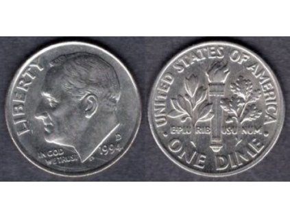 USA. 1 dime 1994/D. KM-195a