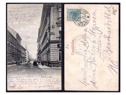 OLOMOUC. Laudonova třída. 1905.