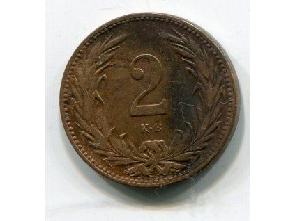 František Josef I. 2 fillér 1897/KB