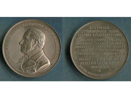 ŠAFAŘÍK, Pavel Josef. Medaile ke 100. výročí narození. 1895.