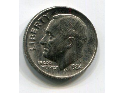 USA. 1 dime 1984/P.