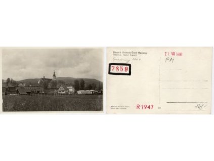 SLEZSKÉ BESKYDY. Údolí Morávky. 1947.