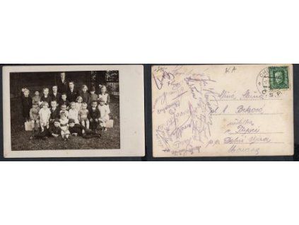 CHOTĚBUZ. Školka. 1928.