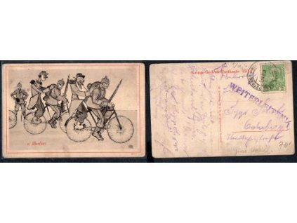 Kriegs-Gedenk-Postkarte - 1914 - a Berlin.
