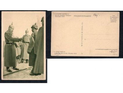 J.V. CÍSAŘ VILÉM II. - u němeké jižní armády ( Prosinec 1915)