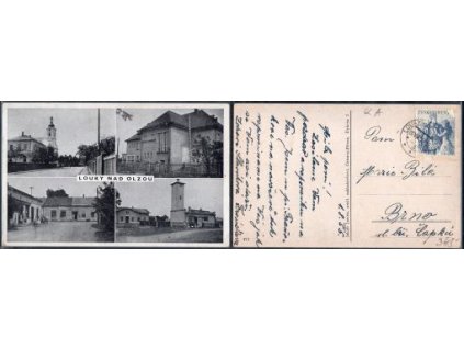 Louky nad Olzou. 1955.