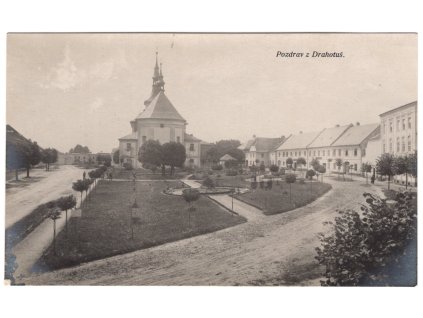 DRAHOTUŠE. Kostel.