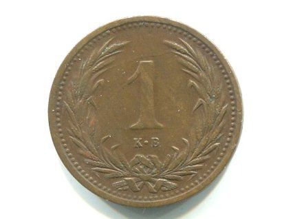František Josef I. 1 fillér 1894/KB