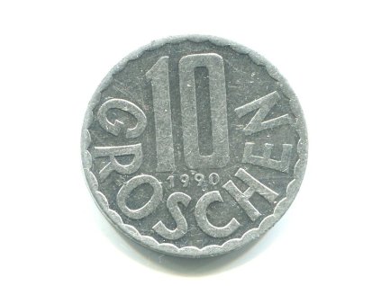 RAKOUSKO. 10 Groschen 1990.