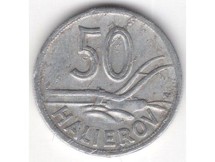 SLOVENSKO. 50 halierov 1943.
