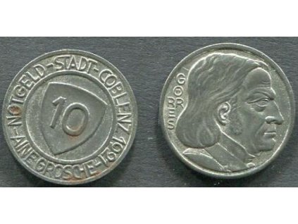 COBLENZ. 10 Pfennig 1921.