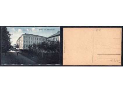 RÝMAŘOV / RÖMERSTADT. lANDES-oBERREALSCHULE.
