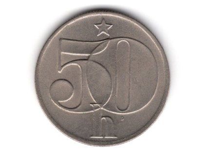 ČESKOSLOVENSKO. 50 haléřů 1989.