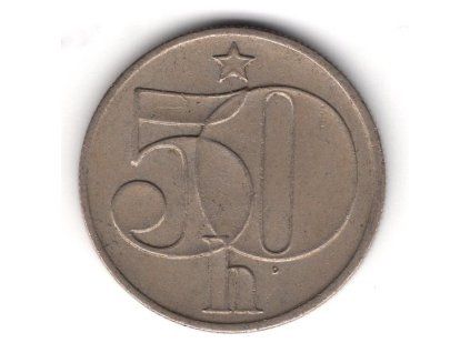 ČESKOSLOVENSKO. 50 haléřů 1983.