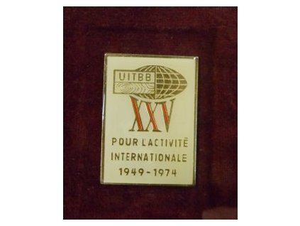 UITBB. POUR ĹACTIVITE INTERNATIONALE. 1949 - 1974.