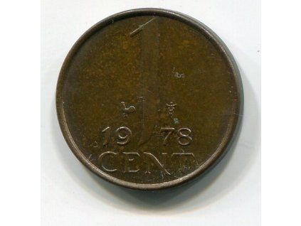 NIZOZEMÍ. 1 cent 1978.