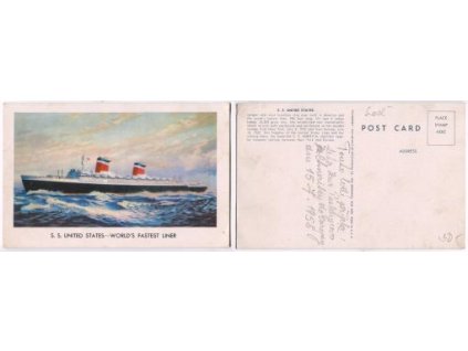 S. S. United States.