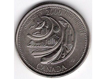 KANADA. 25 cents 2000. Ingenuity. KM-380.