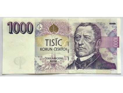 ČESKO. 1000 korun 1996. Série C 68. Hej. CZ 19.