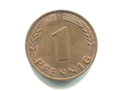 Německo. 1 Pfennig 1950/D.