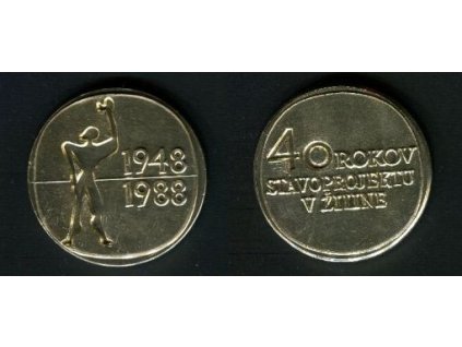 ŽILINA. 40 rokov STAVOPROJEKTU. 1948-1988.