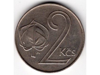 ČESKOSLOVENSKO. 2 koruny 1991. Llantrisent.