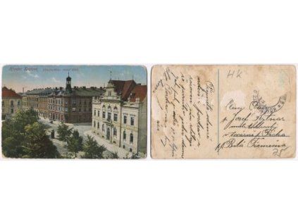 Hradec Králové. Jiříkova třída. Grand Hotel.