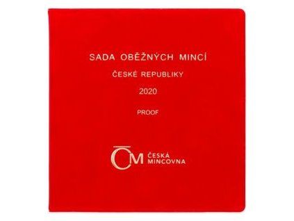 ČESKO. Sada oběžných mincí 2020. Semiš. PROOF.