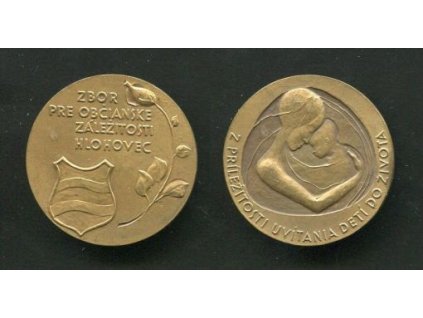 HLOHOVEC. Při příležitosti uvítání dětí do života.