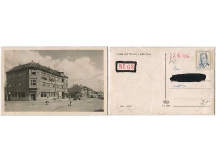 Veselí nad Moravou. Hotel Slavia.