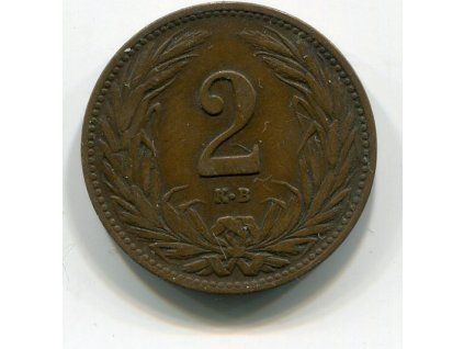 František Josef I. 2 fillér 1910/KB