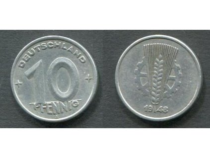 NDR. 10 Pfennig 1948/A. KM-3