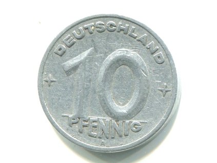 NDR. 10 Pfennig 1949/A. KM-3