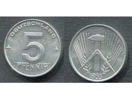 NDR. 5 Pfennig 1953/A. KM-6