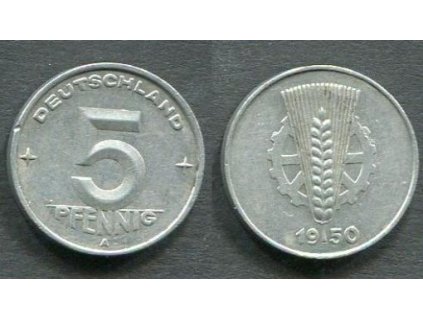 NDR. 5 Pfennig 1950/A. KM-2
