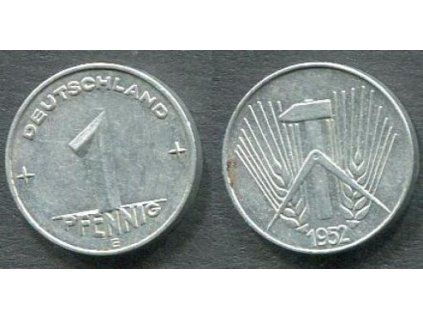 NDR. 1 Pfennig 1952/E. KM-5