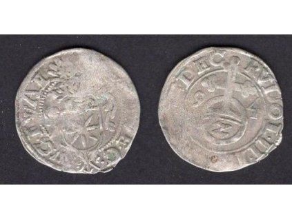 WALDECK. Franz, Wilhelm Ernst, Christian u. Wolrad (1588 - 1597). 2 Kreuzer 1594. S titulem Rudolfa II.
