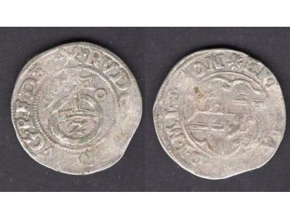 SOLMS-Lich. Ernst, Eberhard u. Hermann (1562 - 1590). 2 Kreuzer 1590. S titulem Rudolfa II.