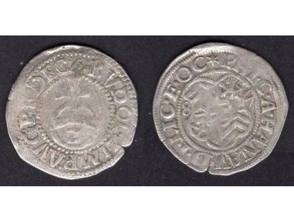 Hanau-Lichtenberg. Philipp IV. (1539-1590). 2 Kreuzer 1587. S titulem Rudolfa II.