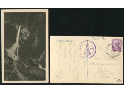 JESENÍKY. VODOPÁDY OPY. 1946.