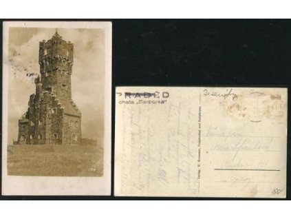 PRADĚD. Rozhledna. 1946.