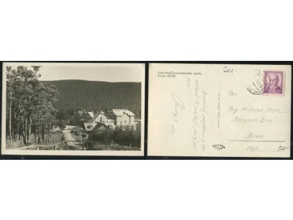 ČERVENOHORSKÉ SEDLO. Chata. 1951.