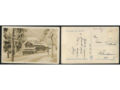 ČERVENOHORSKÉ SEDLO. Chata. 1951.
