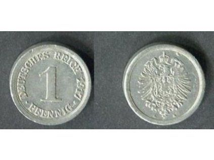 NĚMECKO. 1 Pfennig 1917/A. KM-24