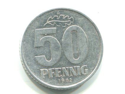 NDR. 50 Pfennig 1982.