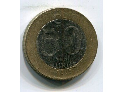 TURECKO. 50 kurus 2005. KM-1168